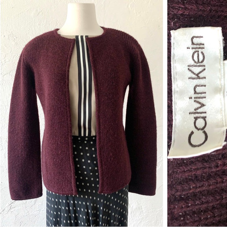 Calvin Klein Wool Cardigan